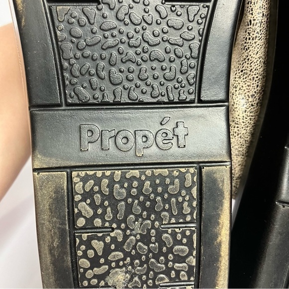 Propet silver 3 strap sandals comfort shoes size 8.5 - Picture 6 of 7